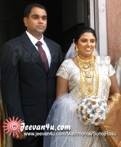 Sunoj Rosu Wedding Photo Gallery Kanjirappally